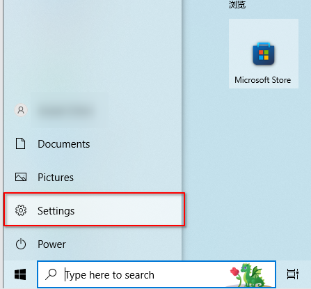 open setting