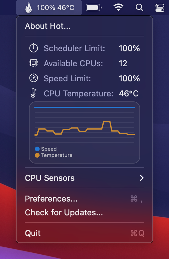 Intel Menu Intel Menu